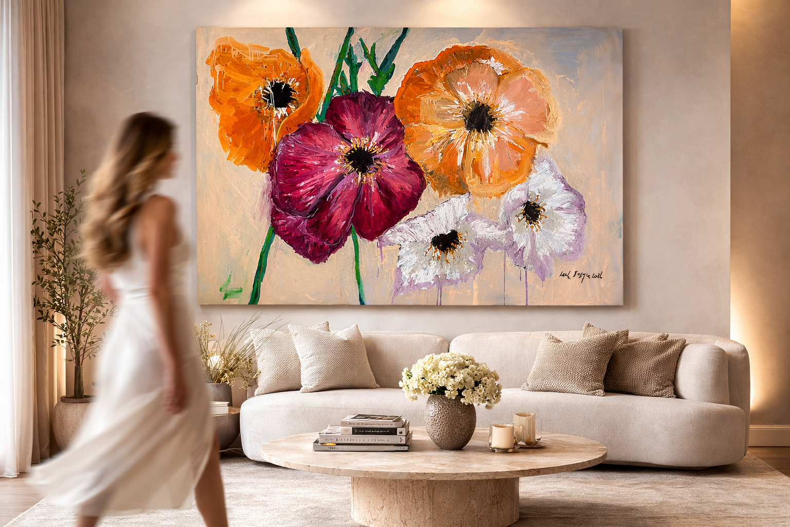 Demonstration artwork
